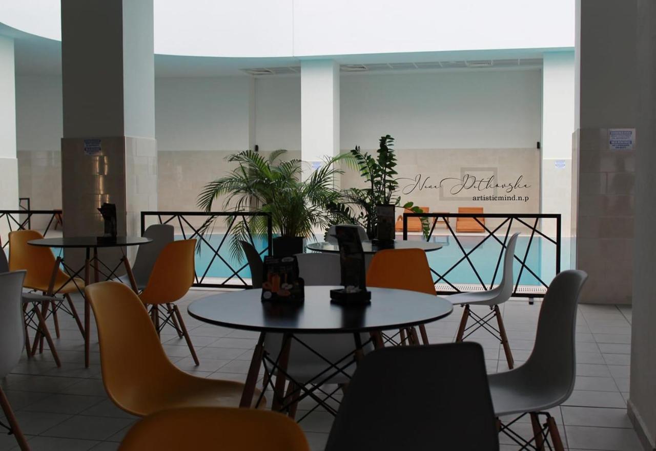 Merdz Spa & Fitness Sky Apartment Skopje Eksteriør bilde